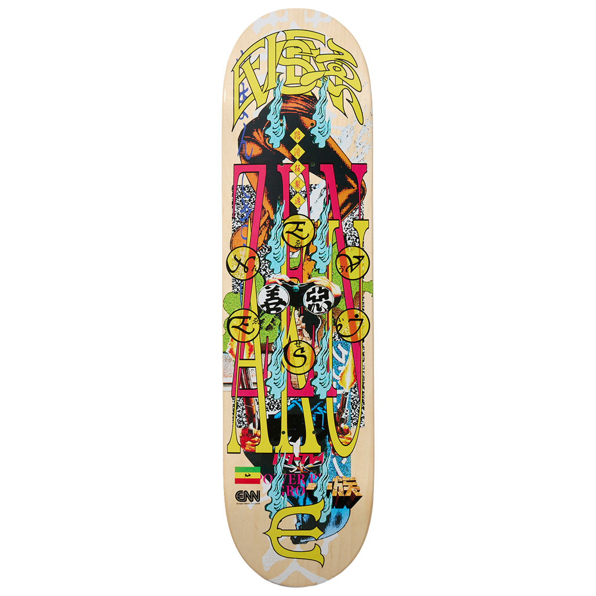 Evisen Zen-Aku 25 Skateboard Deck - 8.38