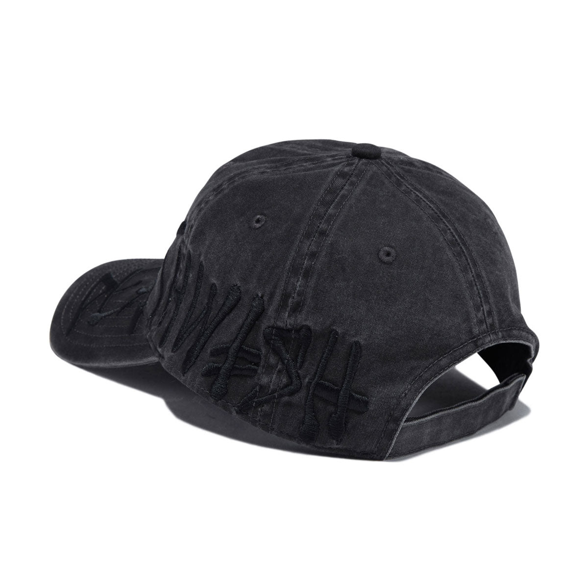 Deathwish Framework 6 Panel Dad Hat - Black image 2