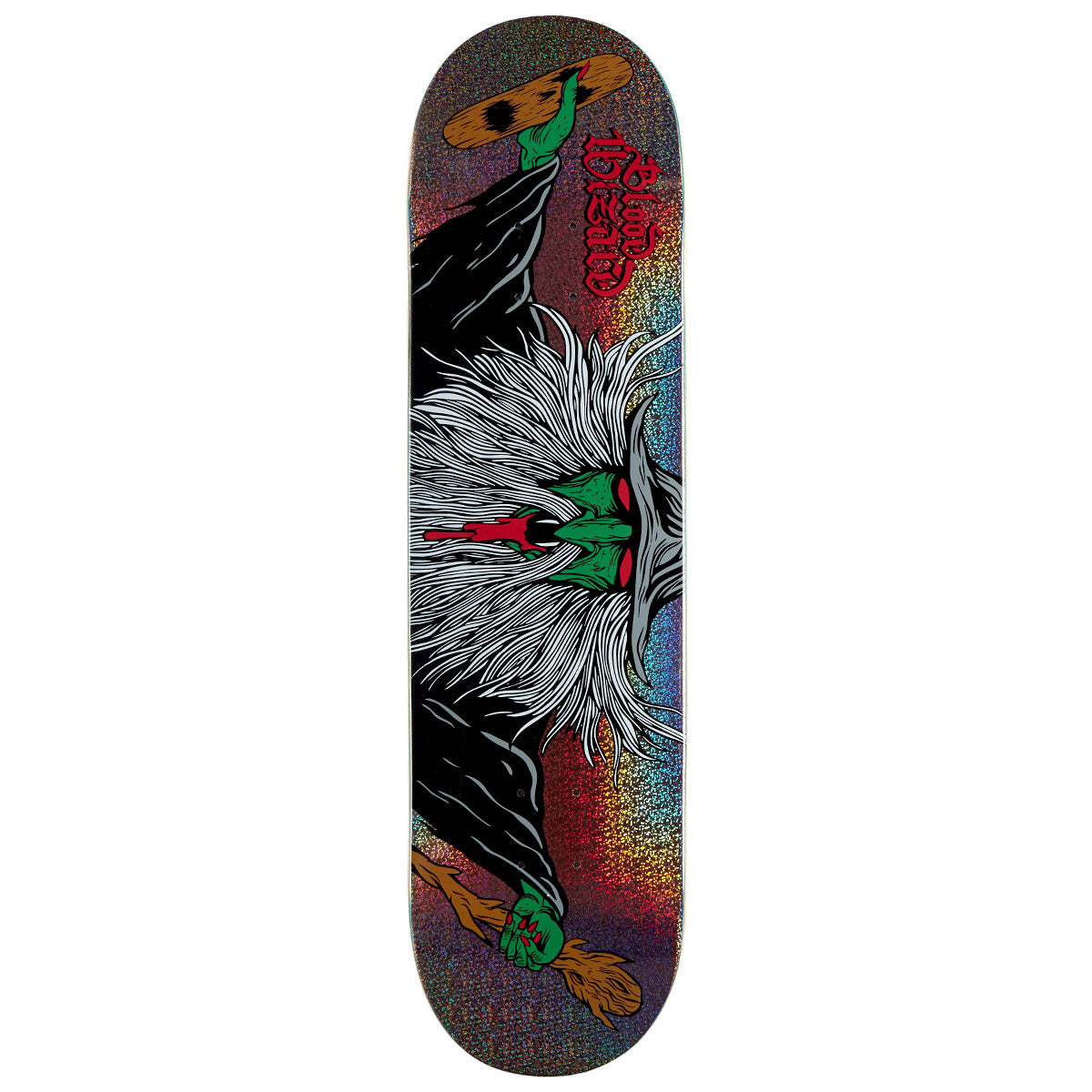 Blood Wizard Flying Wizard Galactic Skateboard Deck - 8.25