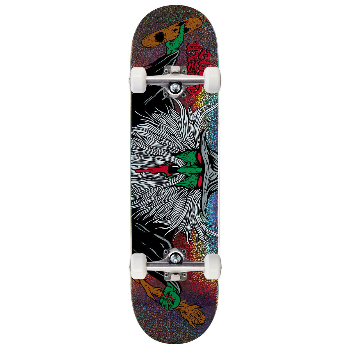 Blood Wizard Flying Wizard Galactic Skateboard Complete - 8.25
