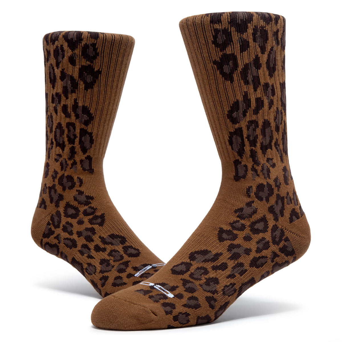 CCS Leopard Socks - Brown image 3