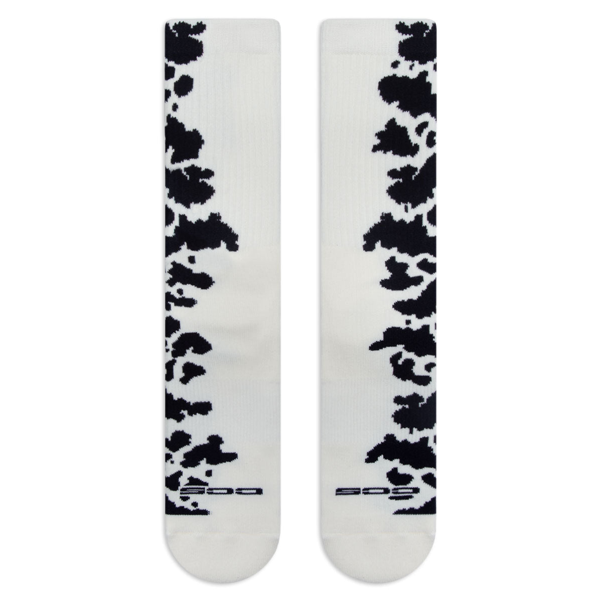 CCS Cow Socks - White/Black image 2