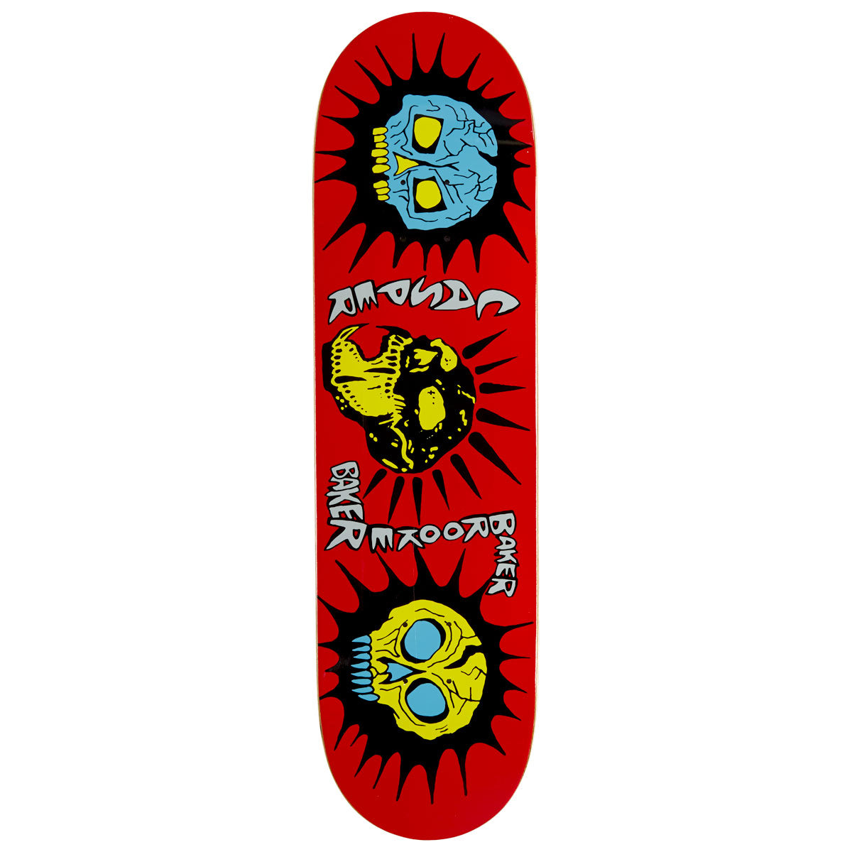 Baker Casper Brooker Wide Jaw Skateboard Deck - 8.475