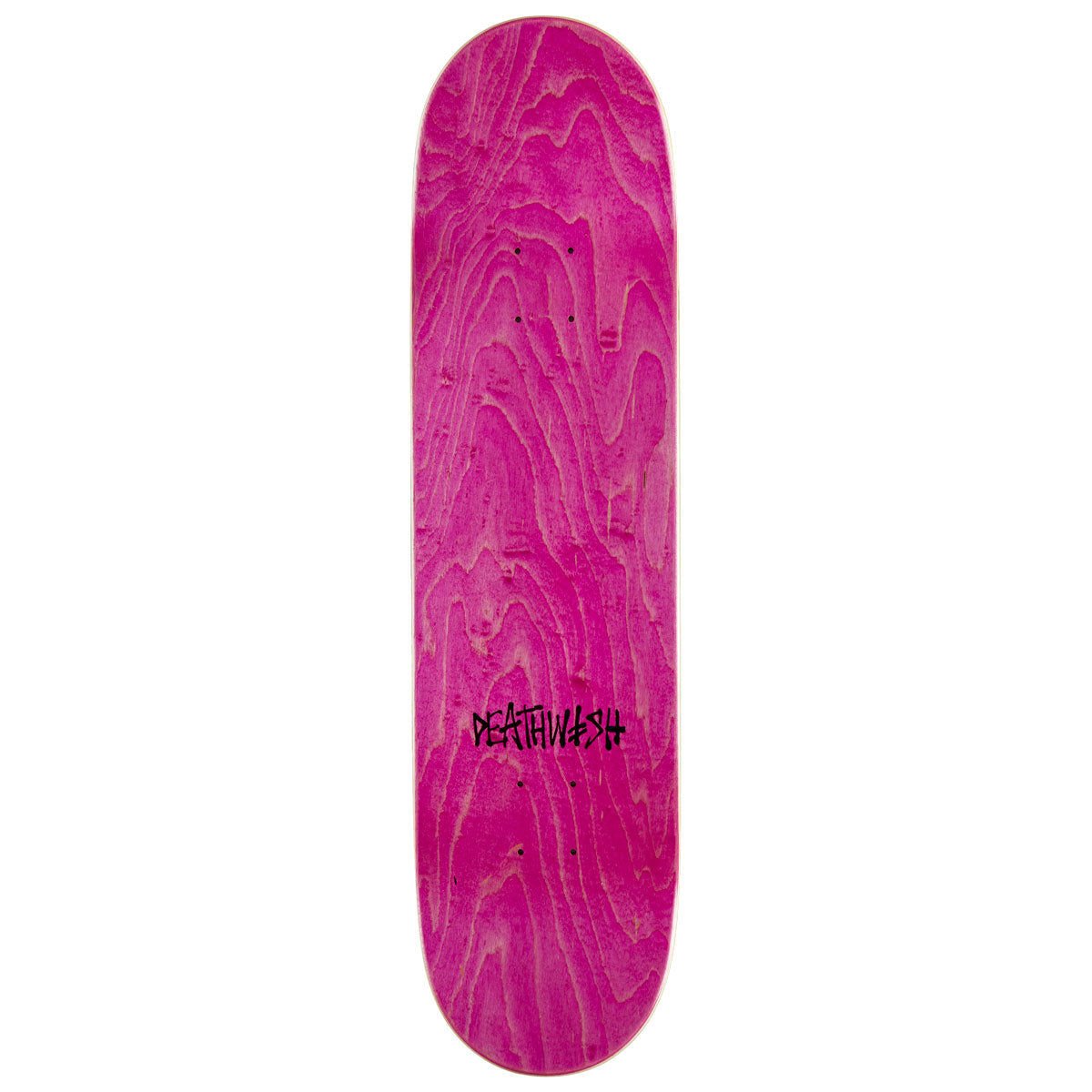 Deathwish Gang Spray Skateboard Deck - Black/White - 8.25