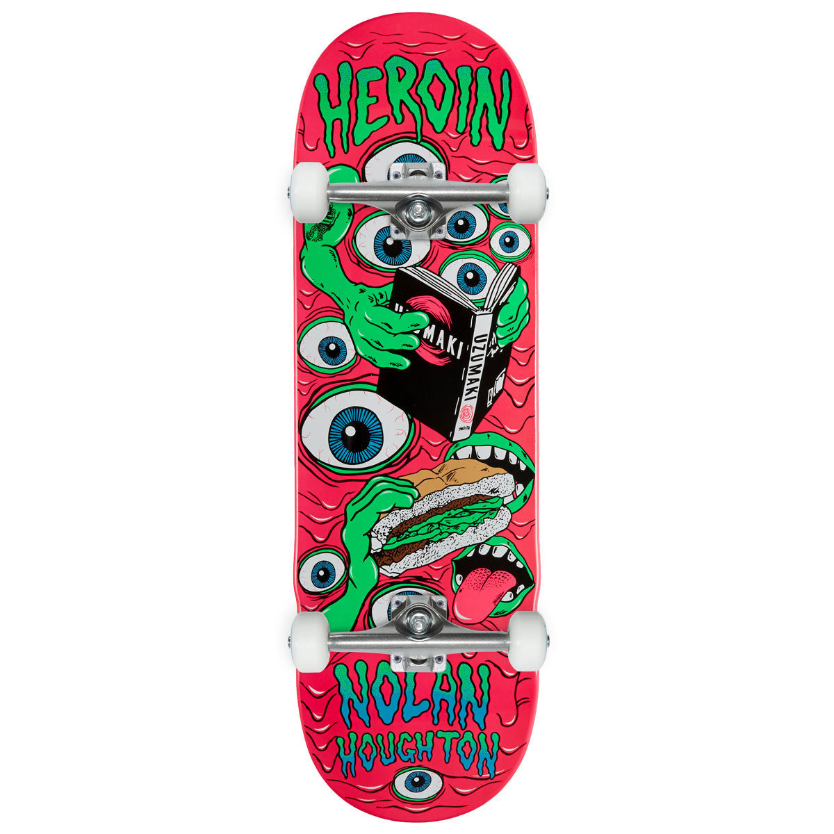 Heroin Nolan Houghtan Mutate Or Die Skateboard Complete - 9.50