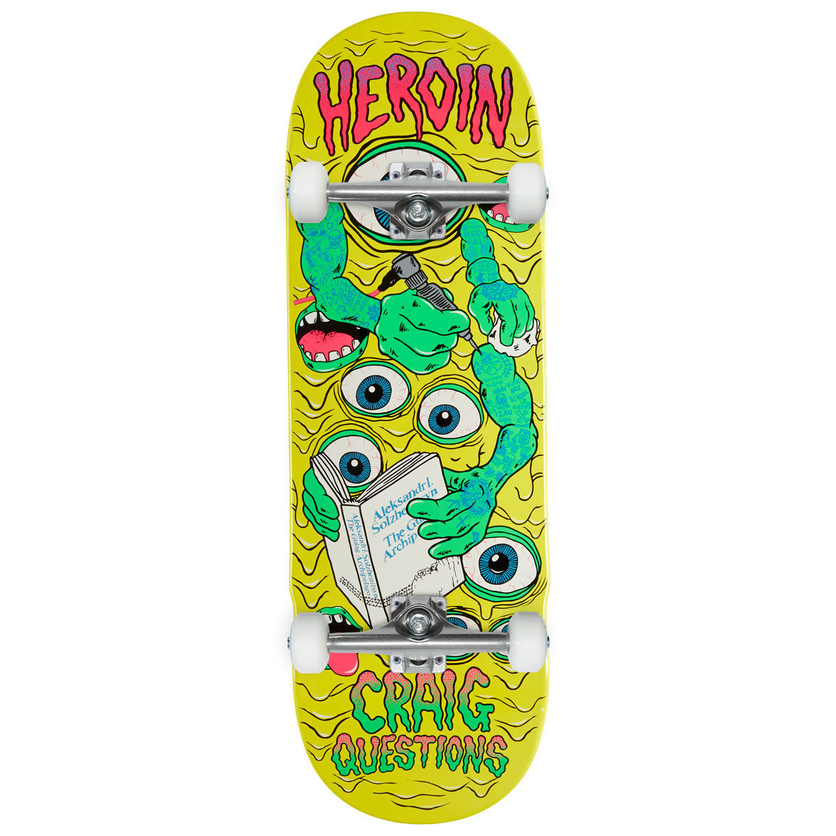 Heroin Craig Questions Mutate Or Die Skateboard Complete - 10.00