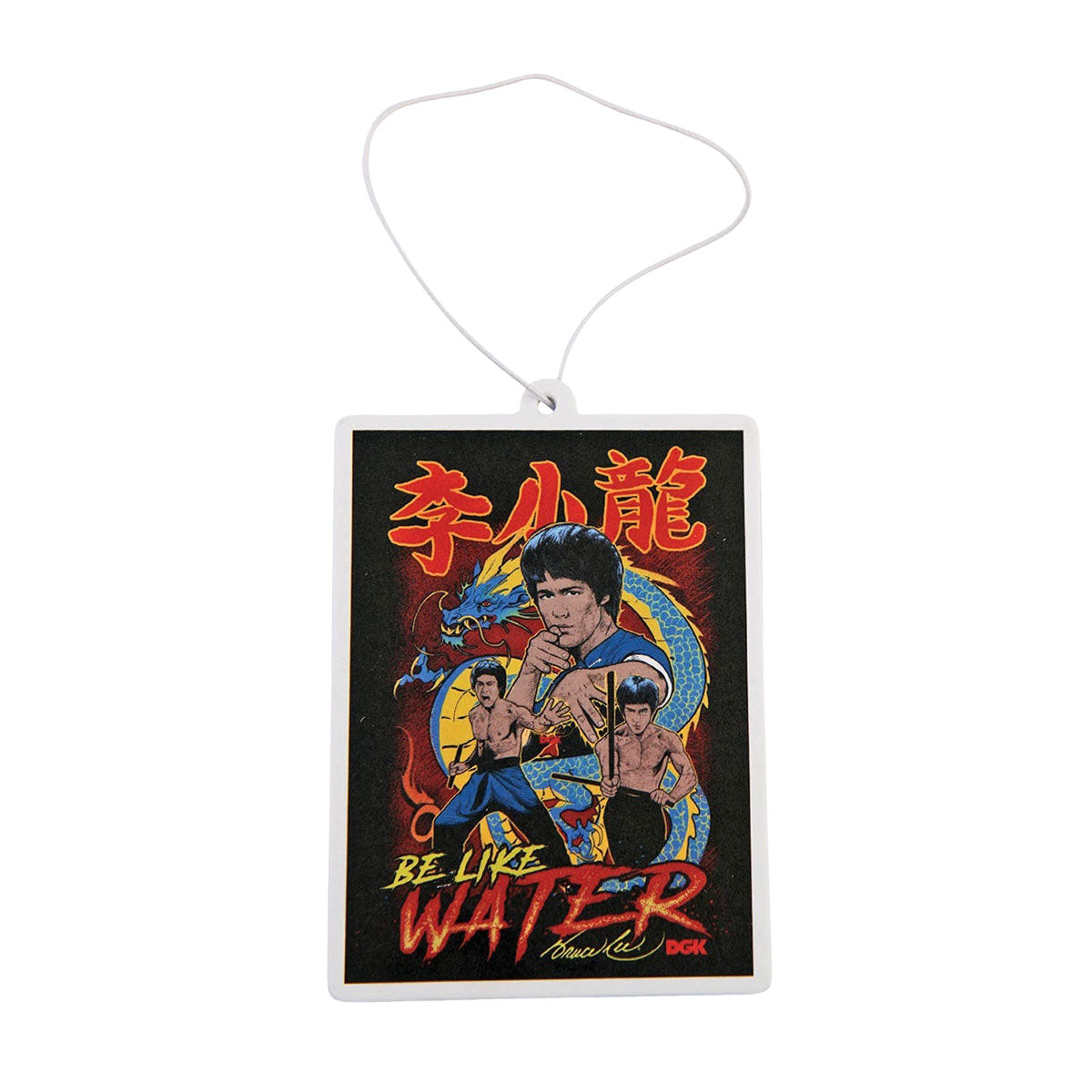 DGK x Bruce Lee Fury Air Freshener - Black image 1