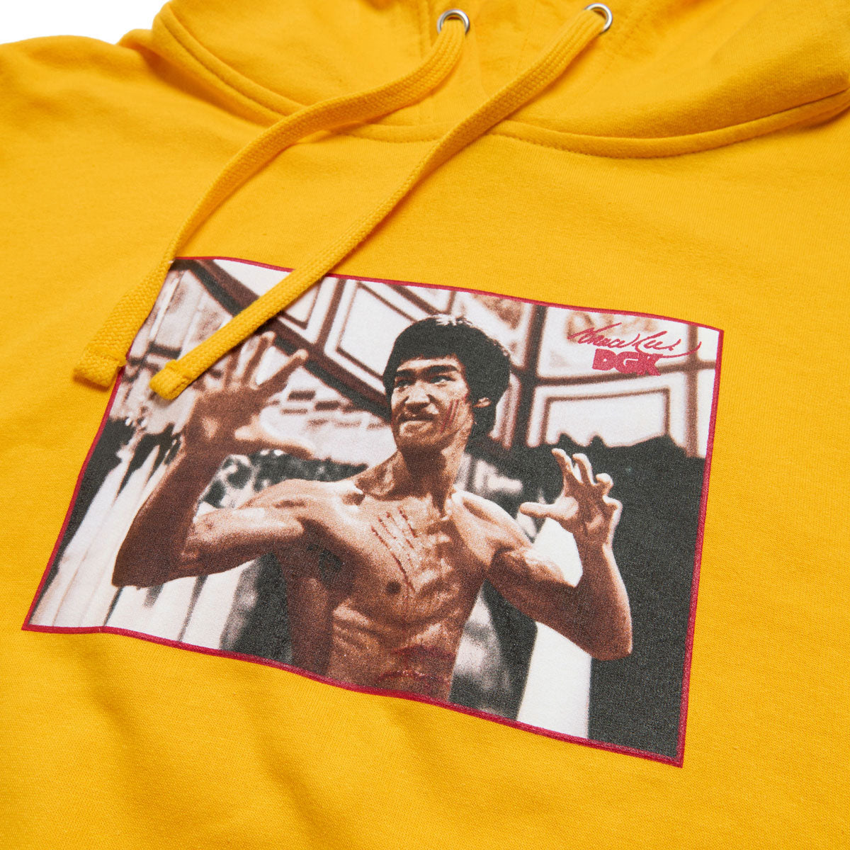 DGK x Bruce Lee Focus Hoodie - Gold image 3