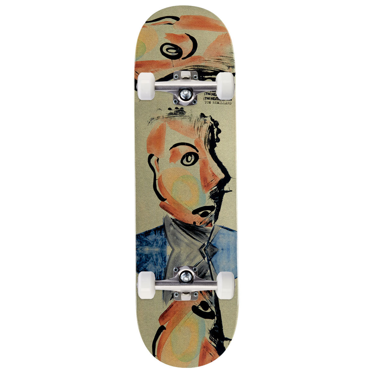 The Heated Wheel Tom Remillard Reflective Movement Skateboard Complete - 9.00