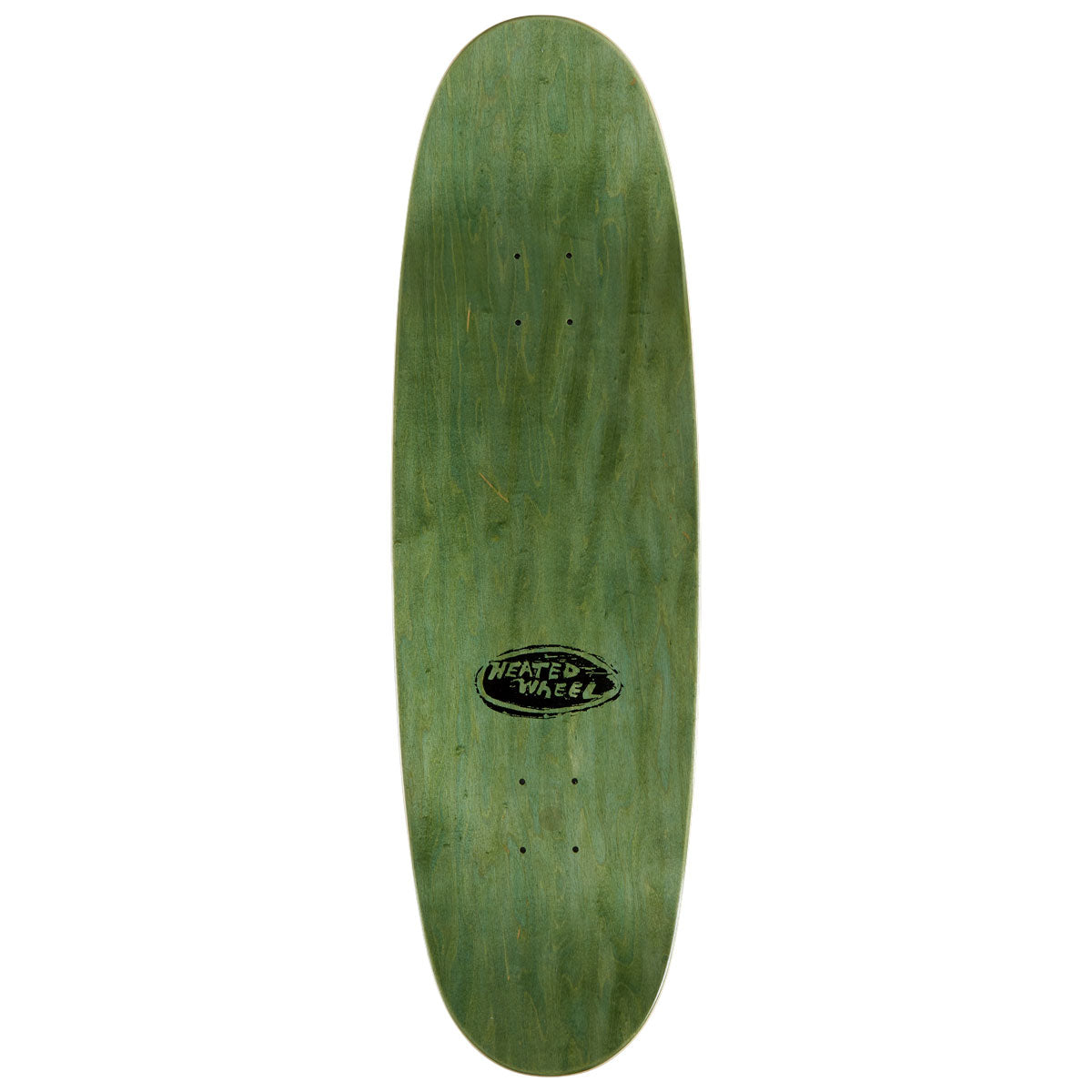 The Heated Wheel Raja Bell Egg Skateboard Complete - 9.60