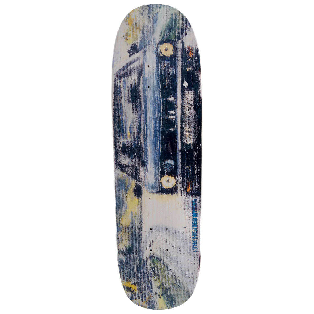 The Heated Wheel BMW II Skateboard Deck - 9.25