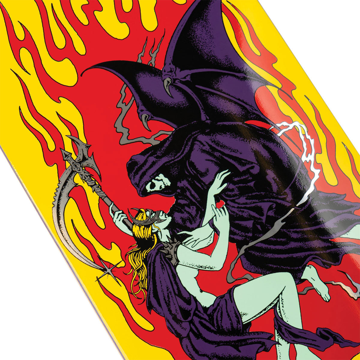 Welcome Evermore On Enenra Skateboard Complete - Yellow - 8.50