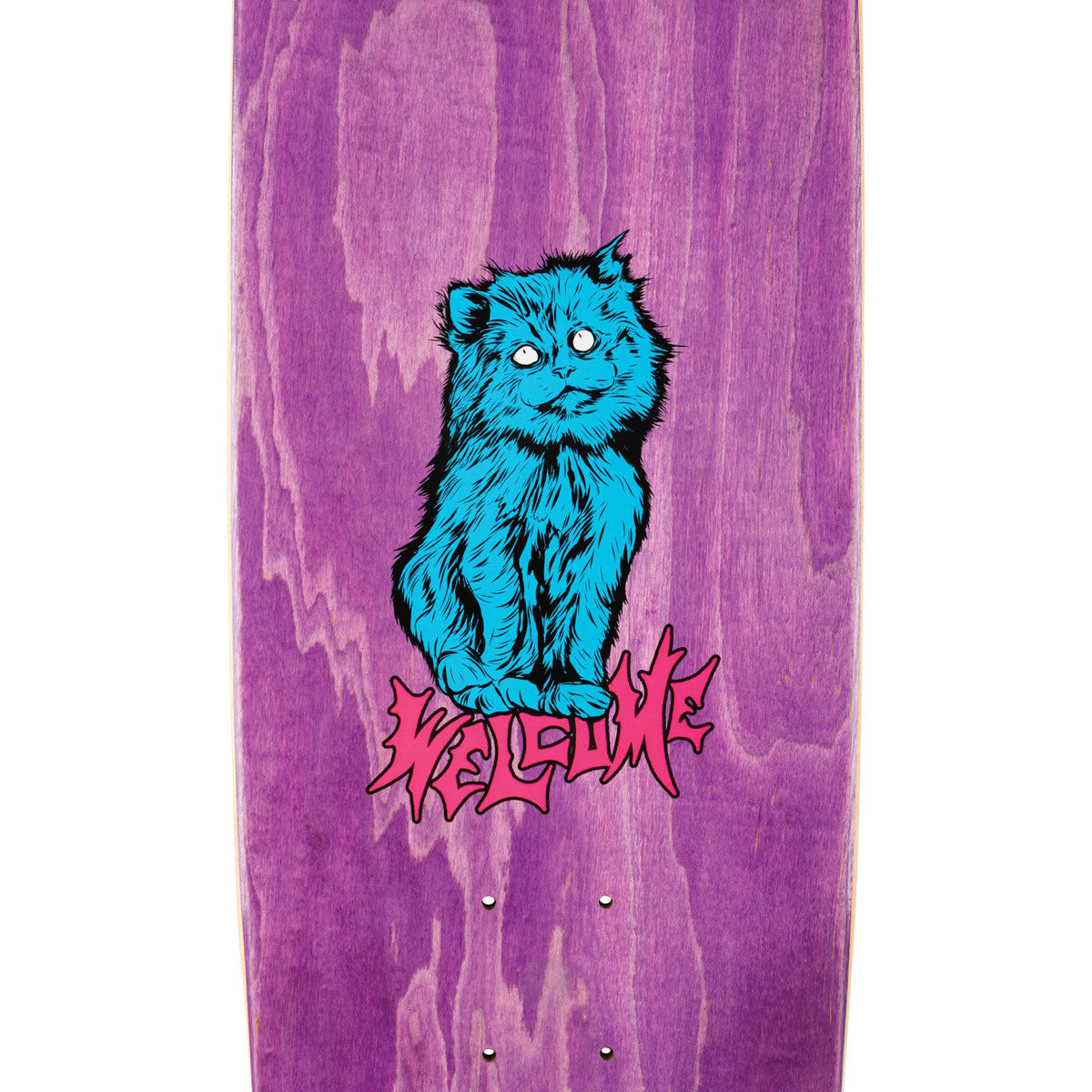Welcome Fairy Tale On Sphynx Skateboard Complete - Black/Blue Stain - 8.80