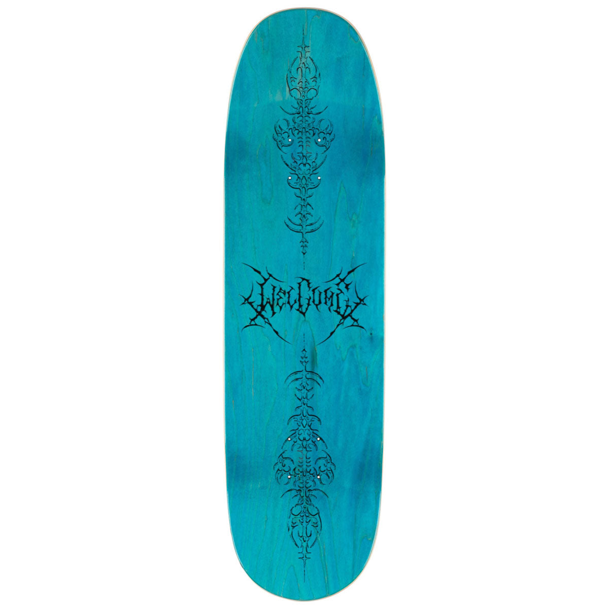 Welcome Flail On Baculus 2.0 Skateboard Complete - Black/Silver Foil - 9.00