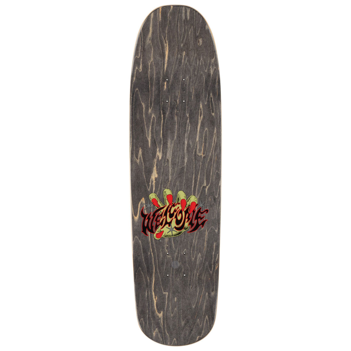 Welcome Wilted On Panther Skateboard Deck - Lime Green Stain - 9.00
