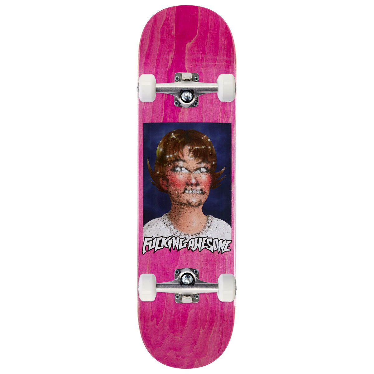 Fucking Awesome Jake Anderson Class Photo Painted By Sickid Skateboard Complete - 8.38