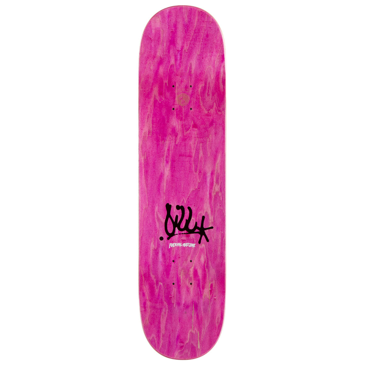Fucking Awesome Jason Dill Class Photo Painted By Sickid Skateboard Deck - 8.18