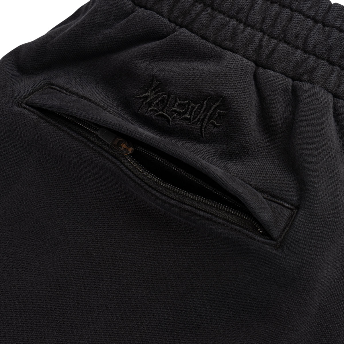 Welcome Caste Pigment Dyed Pants - Black image 3