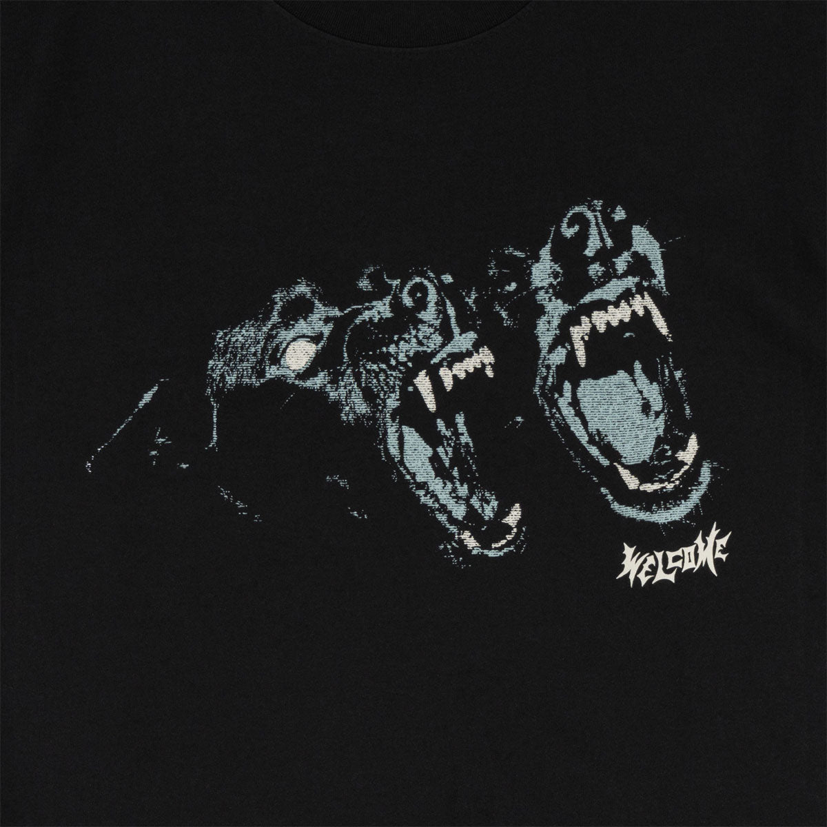 Welcome Woof T-Shirt - Black image 2