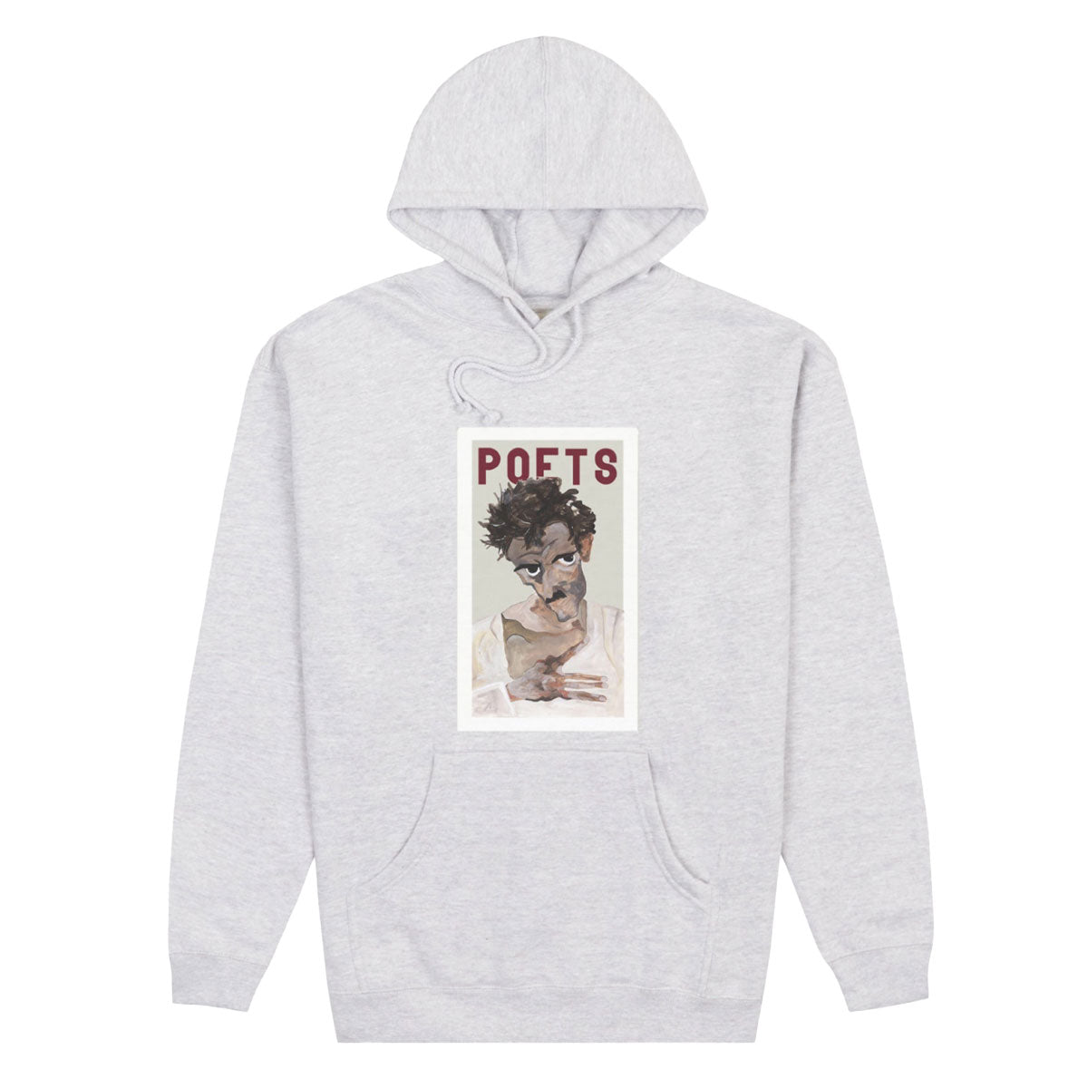 Poets Torment Hoodie - Heather Grey image 1