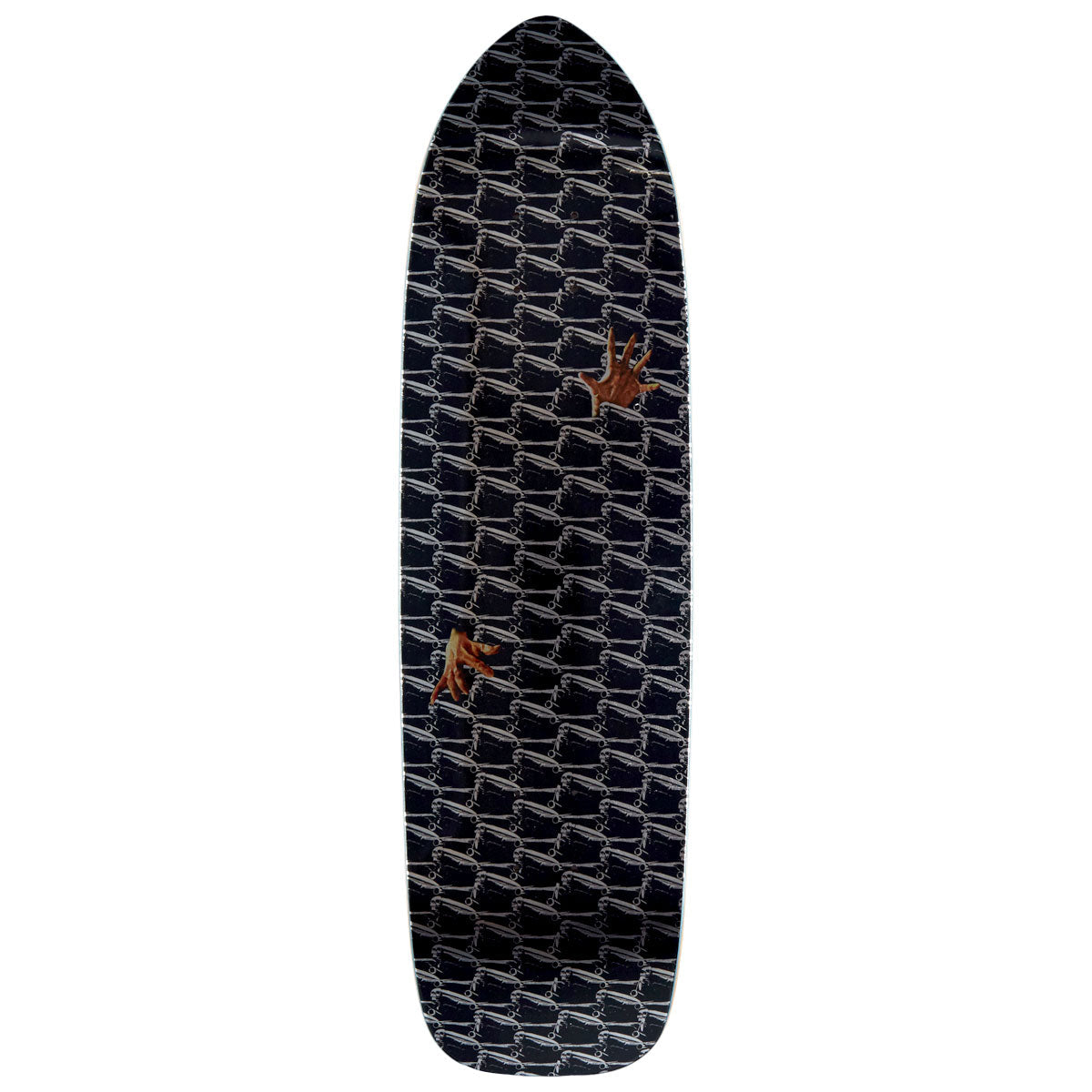 Hockey Loneliest Feeling Team Shaped Skateboard Deck - 8.44