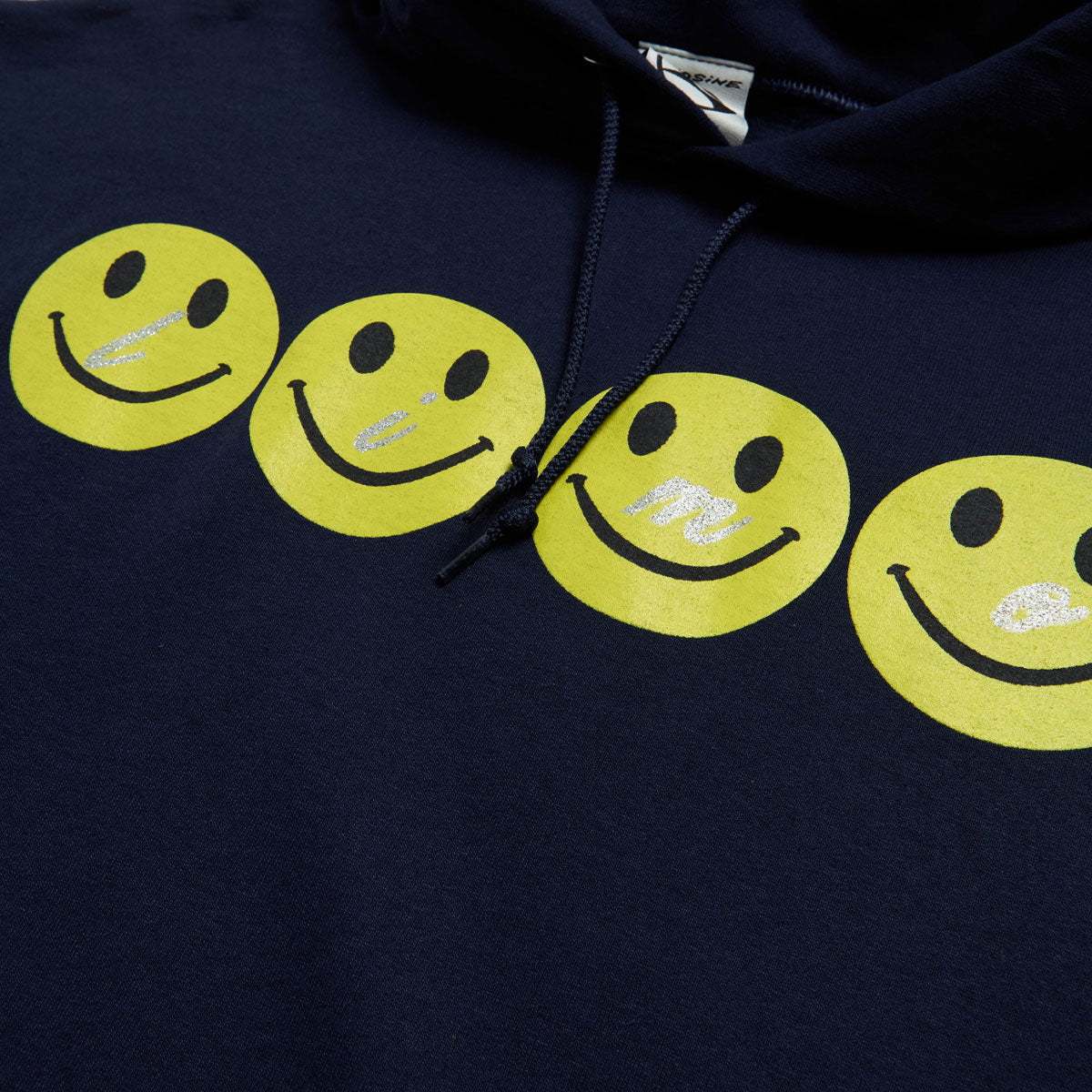 Limosine Glitter Smile Hoodie - Navy image 2