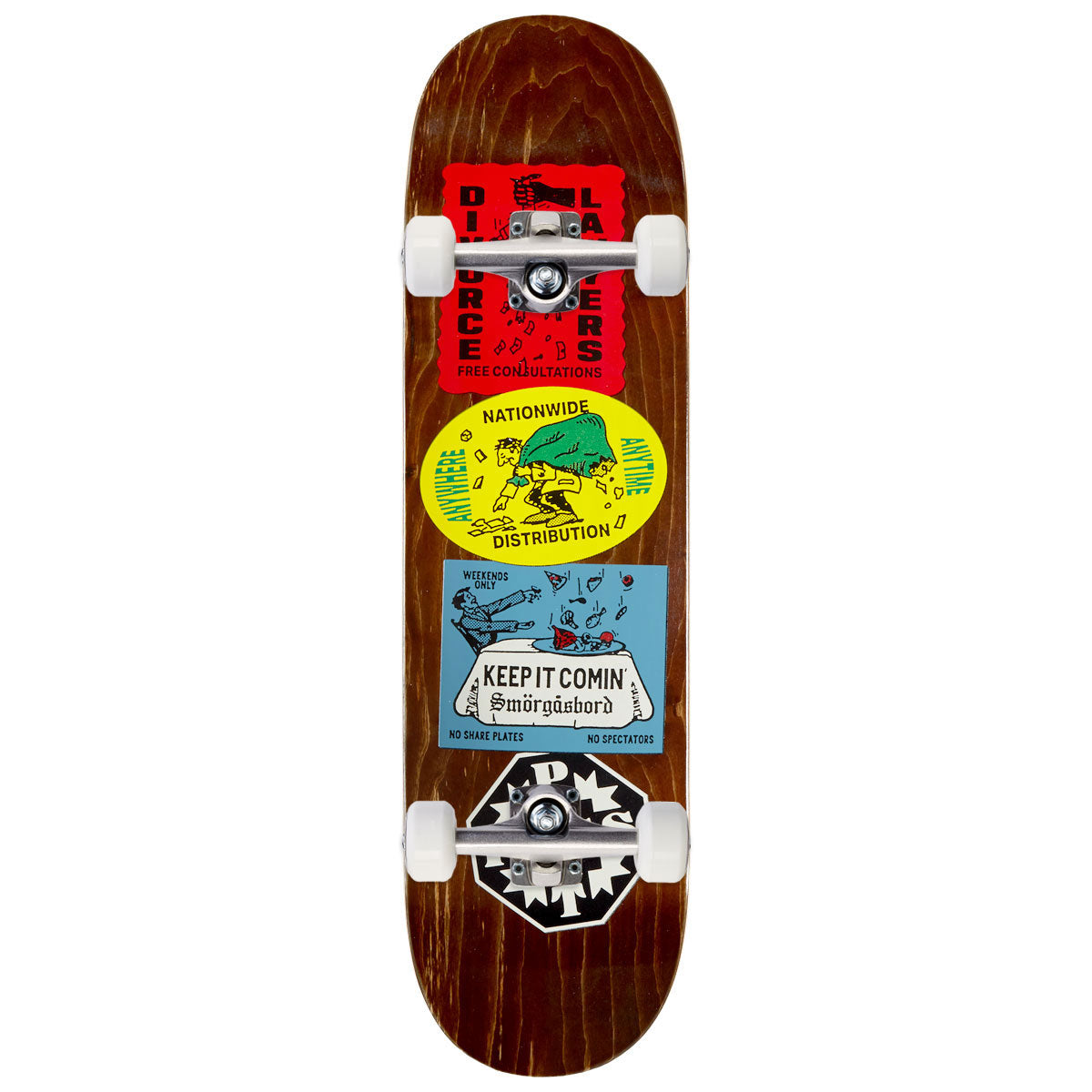 Passport Coaster Series Distribution Skateboard Complete - 8.50