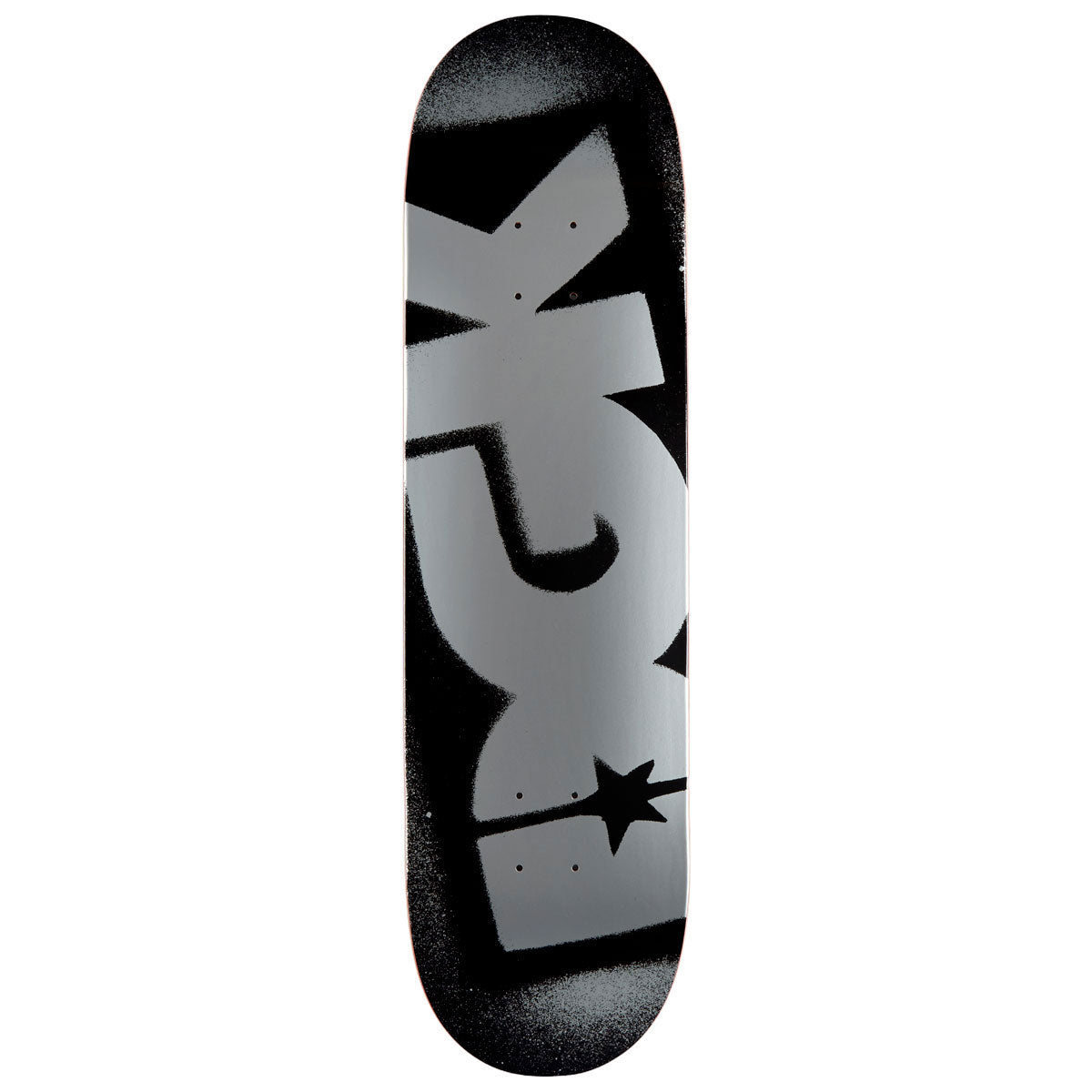 DGK OG Logo Foil Skateboard Deck - Black - 7.80