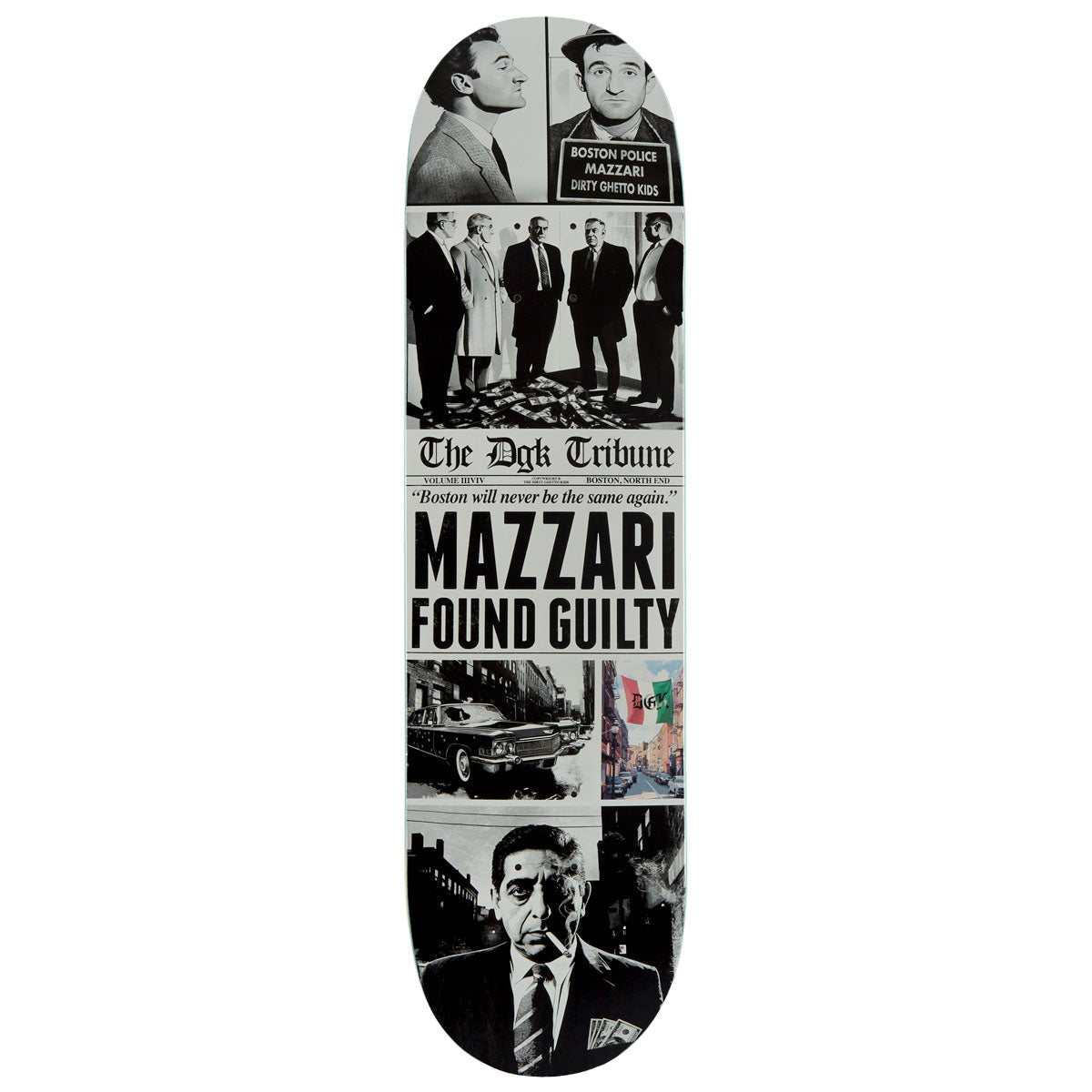 DGK Gangland Mazzari Skateboard Deck - 8.25