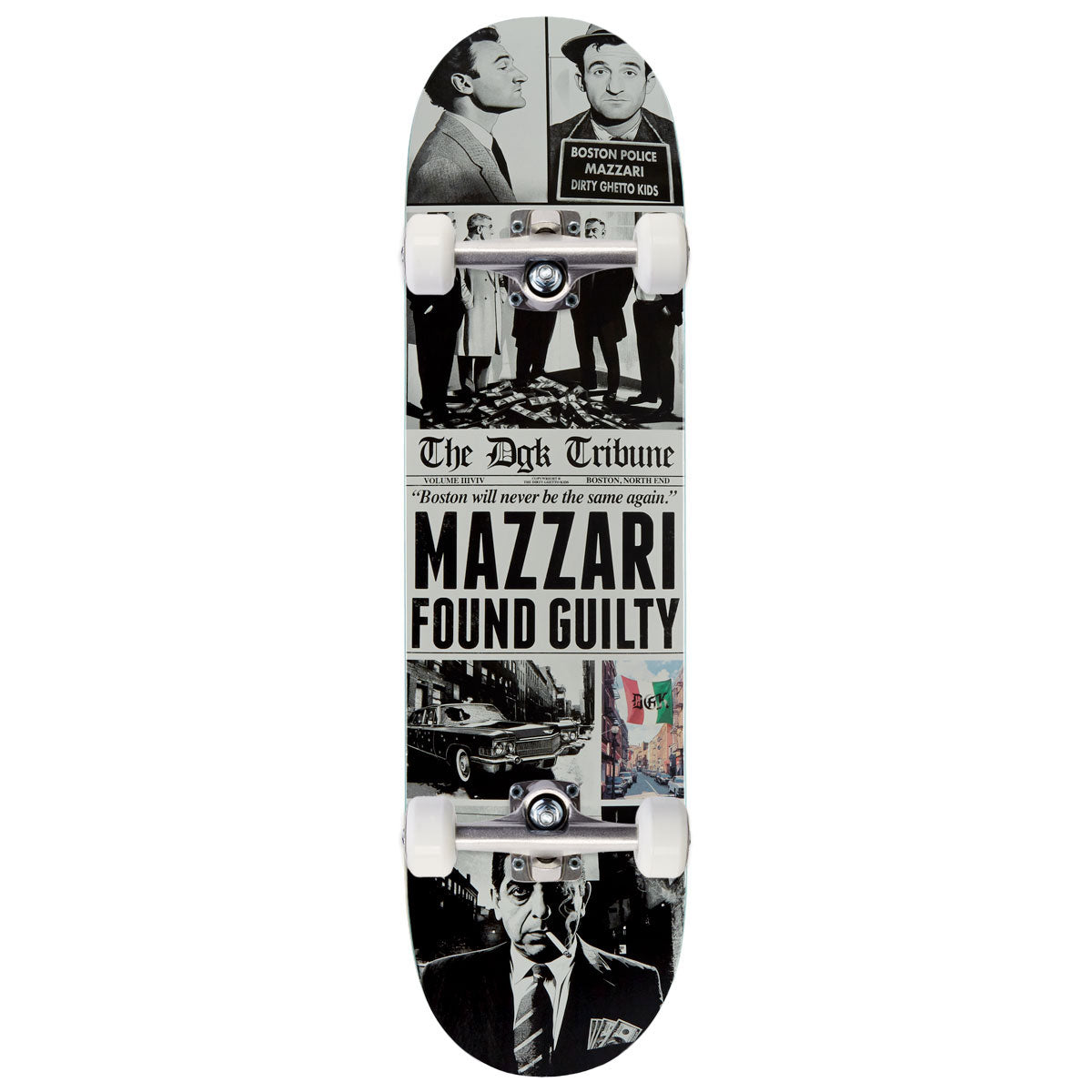 DGK Gangland Mazzari Skateboard Complete - 8.25