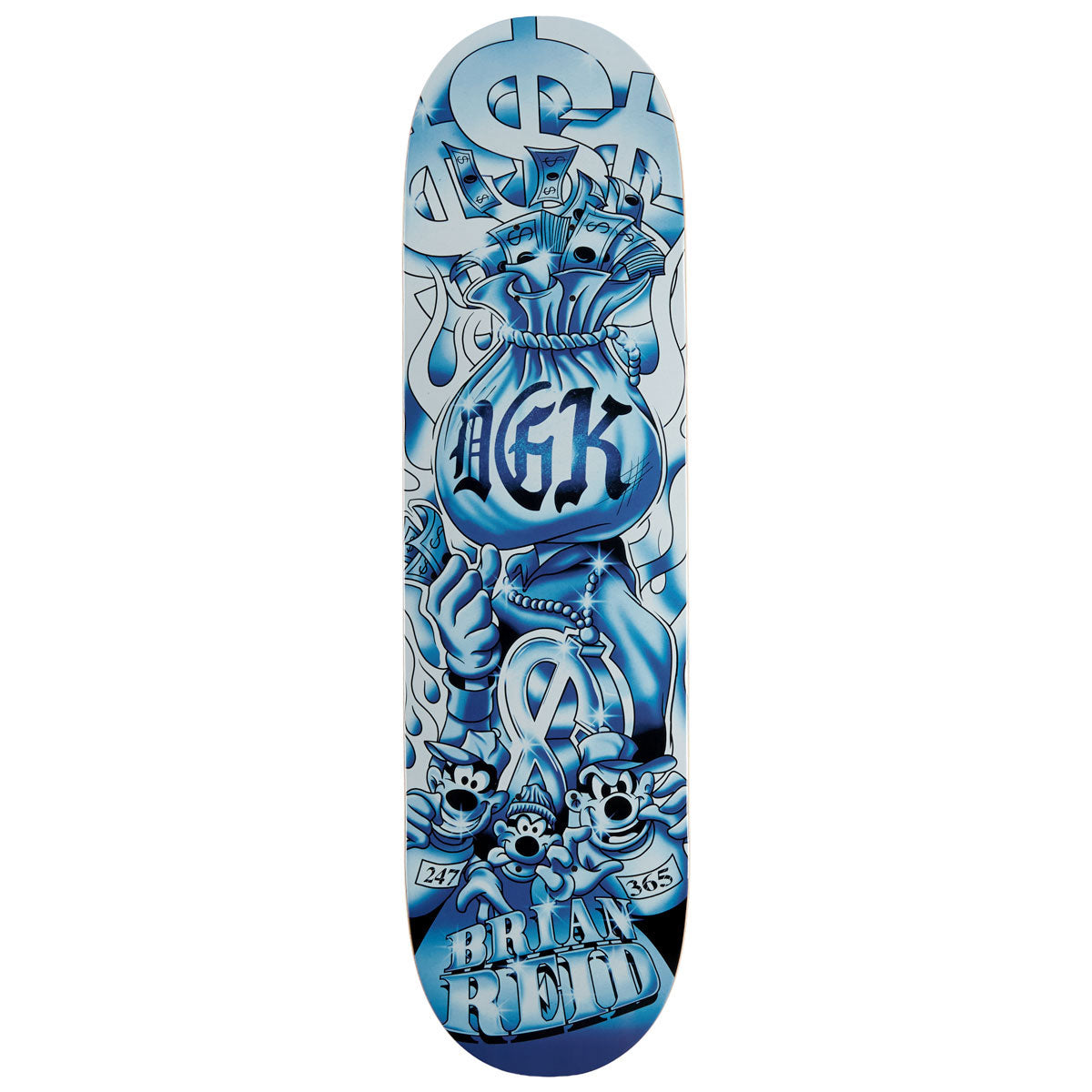 DGK Money Bag Reid Skateboard Deck - 7.80