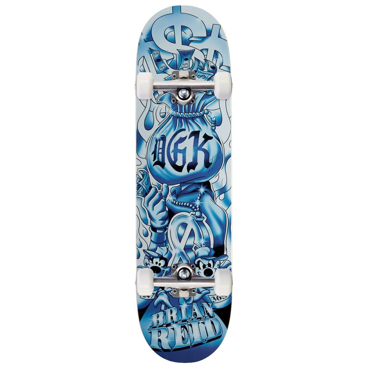 DGK Money Bag Reid Skateboard Complete - 7.80