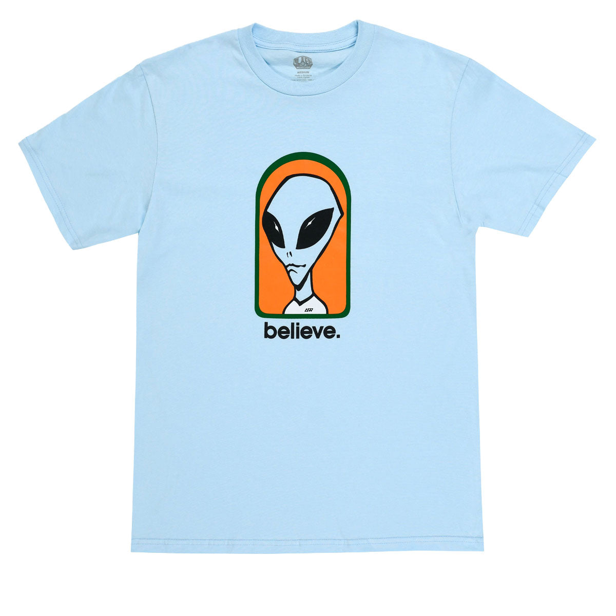 Alien Workshop Believe T-Shirt - Chambray image 1