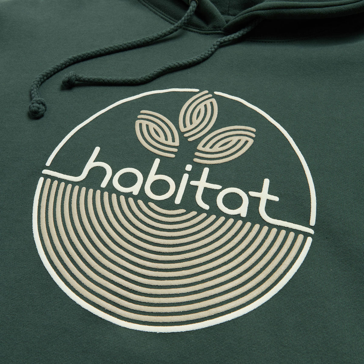 Habitat Circle Mark Hoodie - Alpine Green image 2