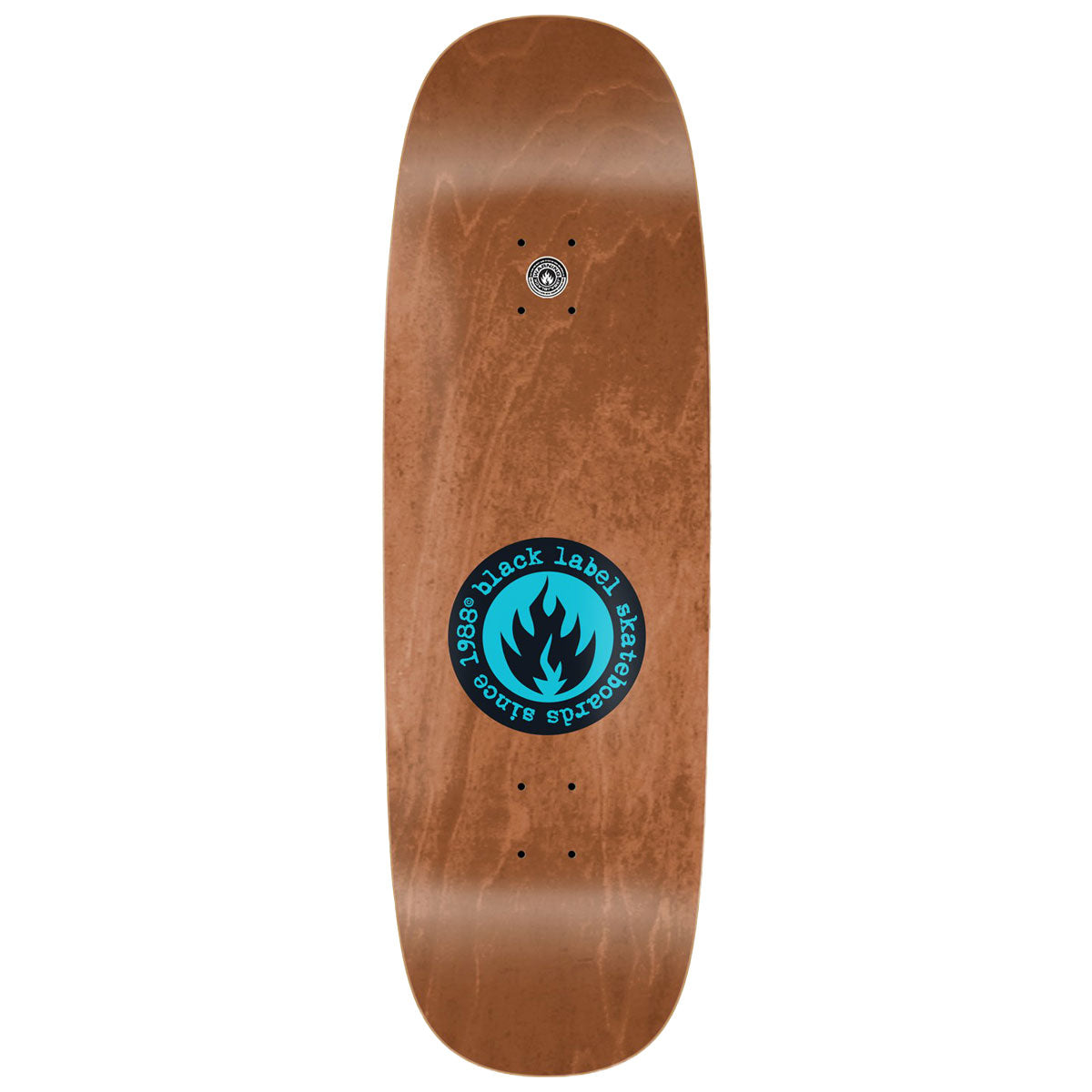 Black Label Stand By Jumbotron Shape Skateboard Complete - Assorted Stains - 10.00