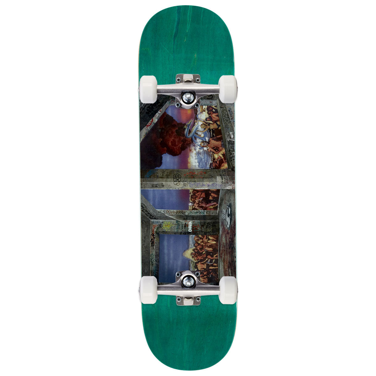 Fucking Awesome Jason Dill Apocalypto Beach Shape 1 Skateboard Complete - 8.18