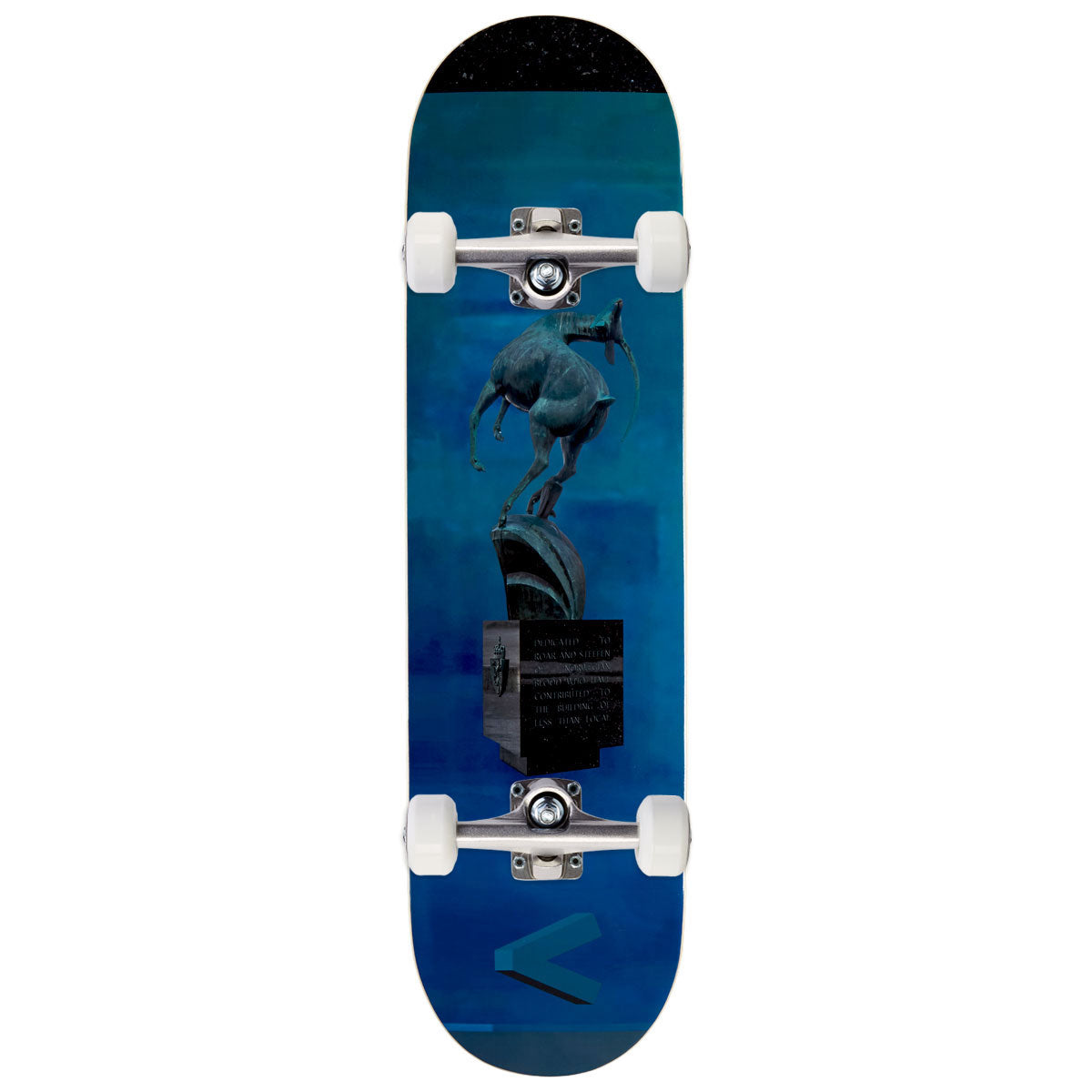 Less Than Local Austerheim x Kolnes Goat and Lion Skateboard Complete - 8.25