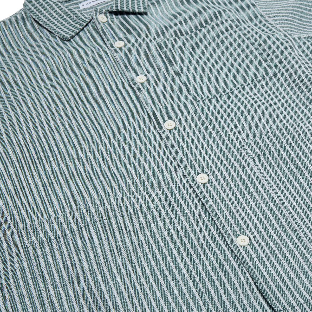 Less Than Local Productions Button Up Shirt - Green image 3