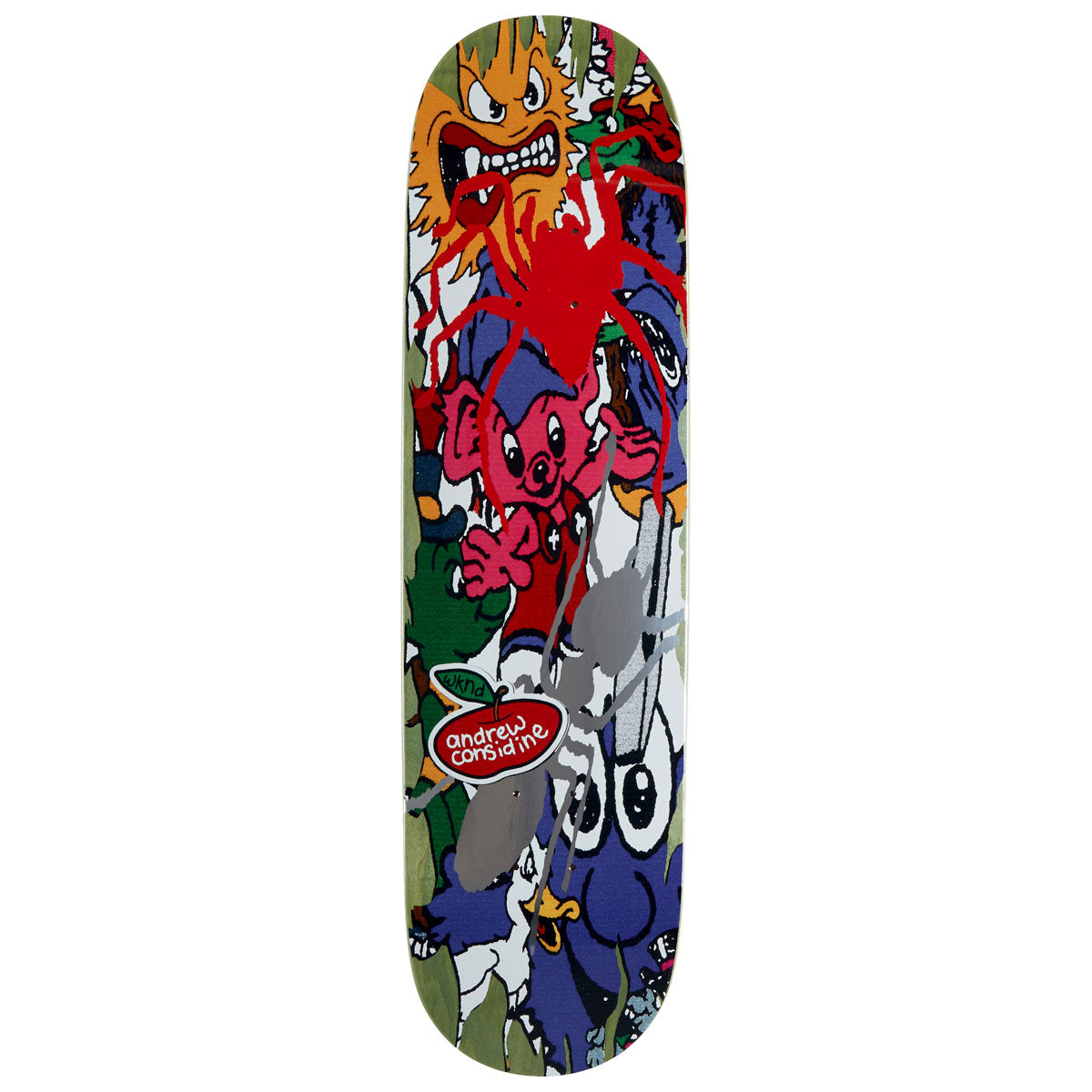 WKND Brainchild Andrew Considine WB Skateboard Deck - Multi - 8.375