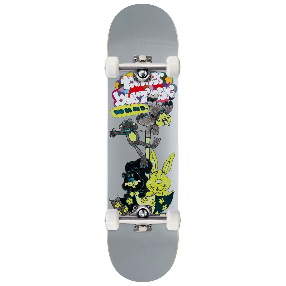 WKND Fairweather Tanner Burzinski PS Skateboard Complete - Silver - 8.00