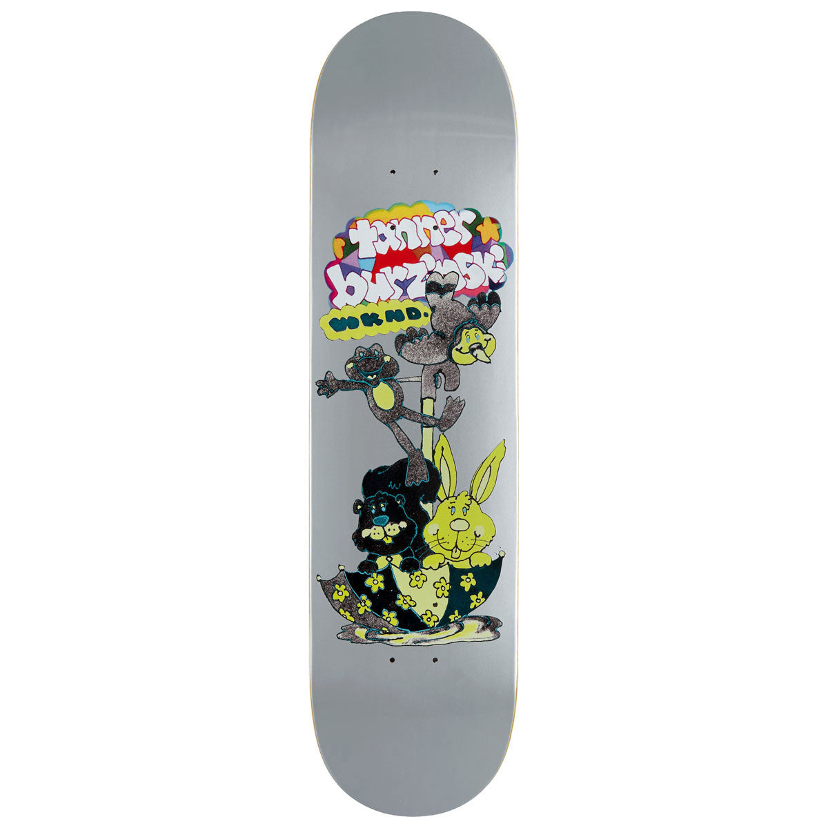 WKND Fairweather Tanner Burzinski MC Skateboard Deck - Silver - 8.50