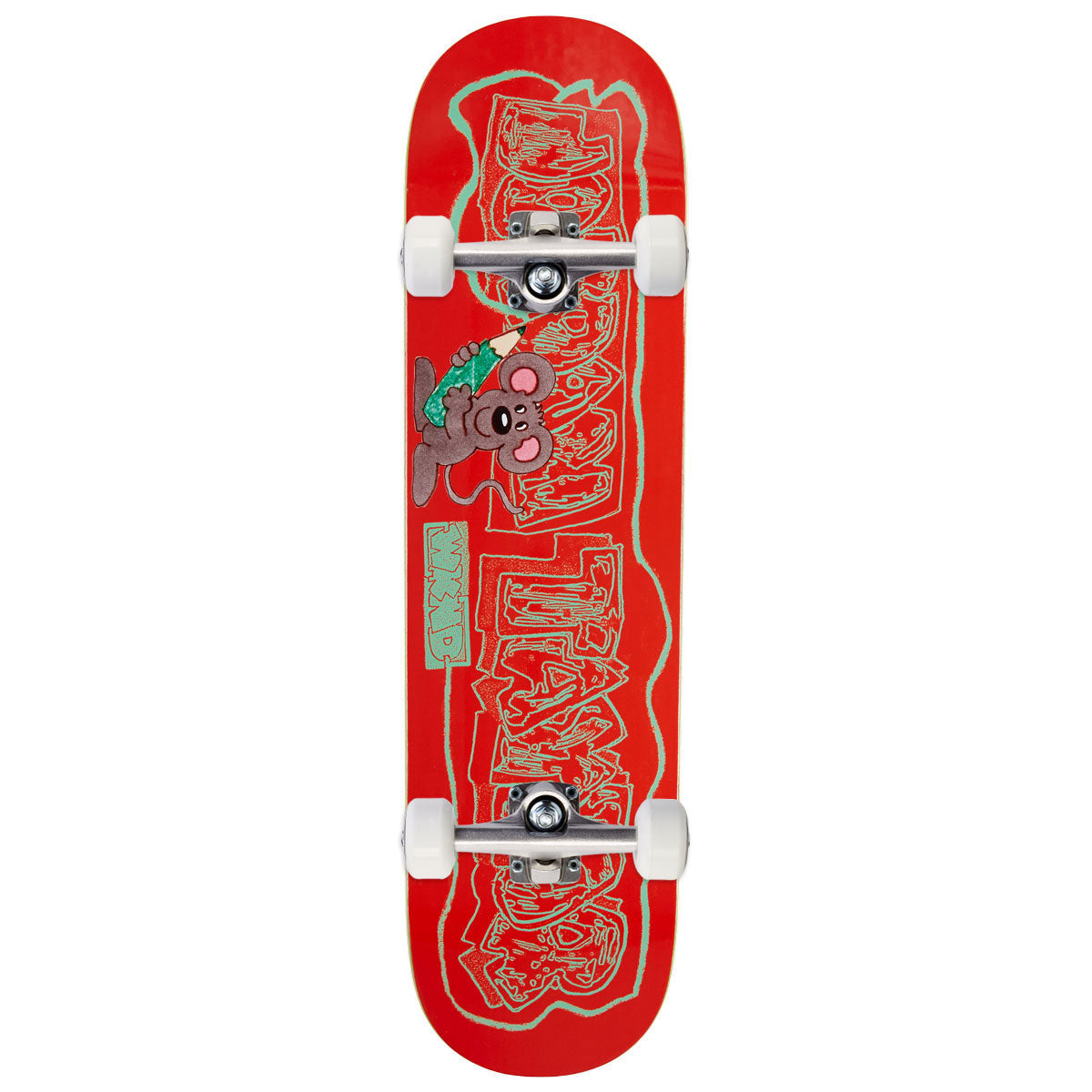 WKND Jotted Jordan Taylor SN Skateboard Complete - Red - 8.25