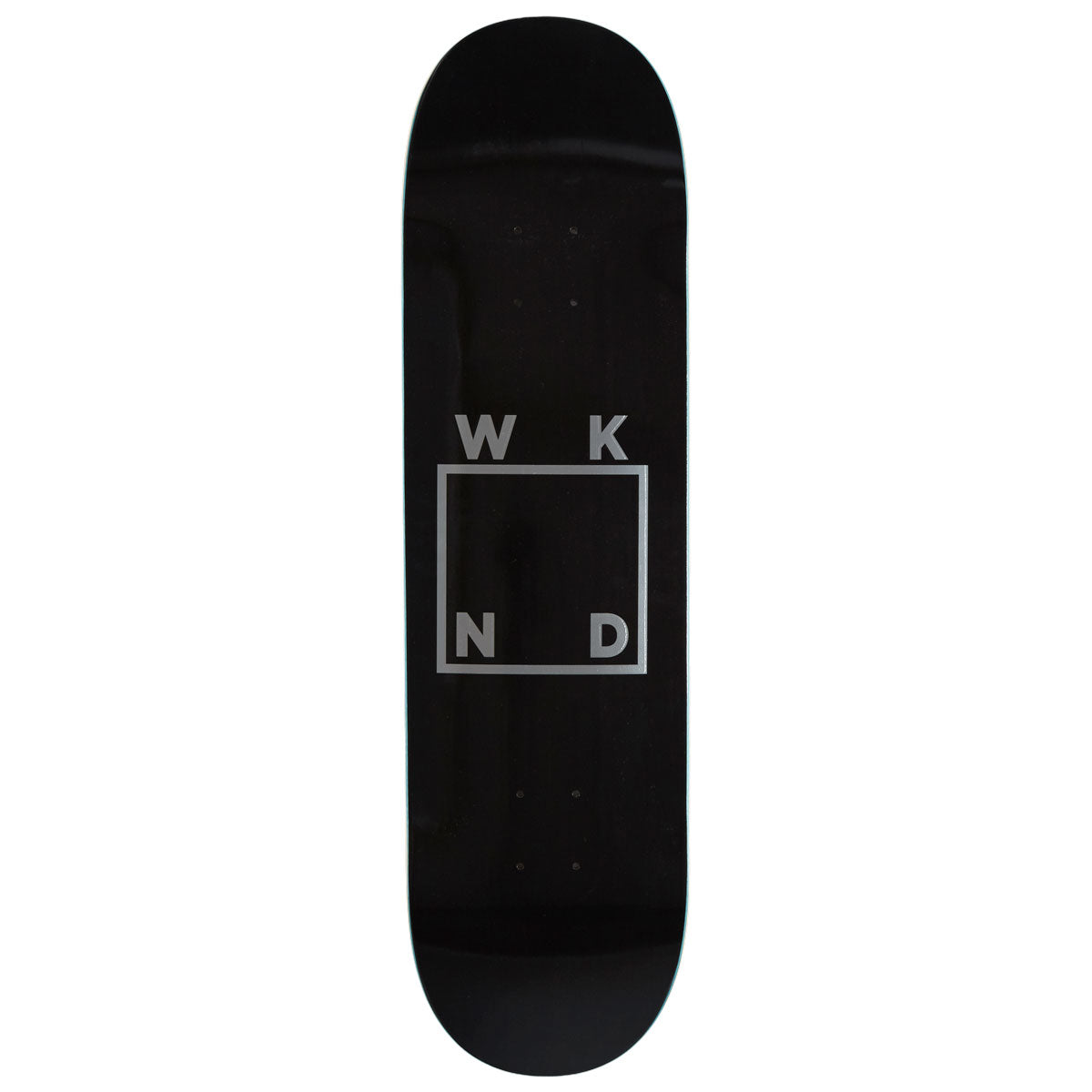 WKND Logo PS Skateboard Deck - Black/Silver - 8.375