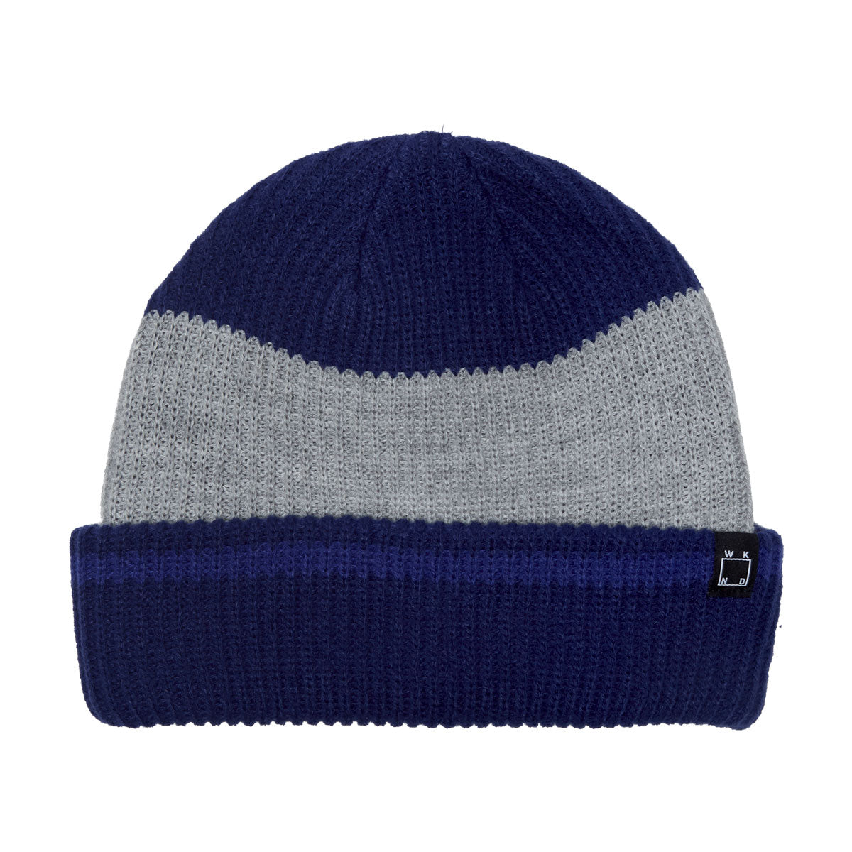 WKND Stripe Beanie - Blue image 1