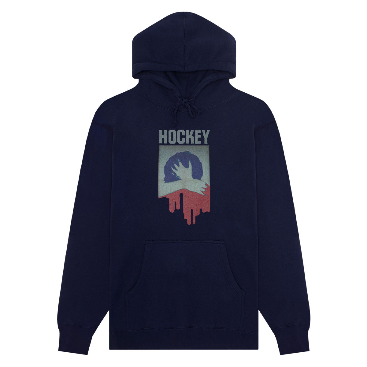 Hockey Paralysis Hoodie - Navy image 1