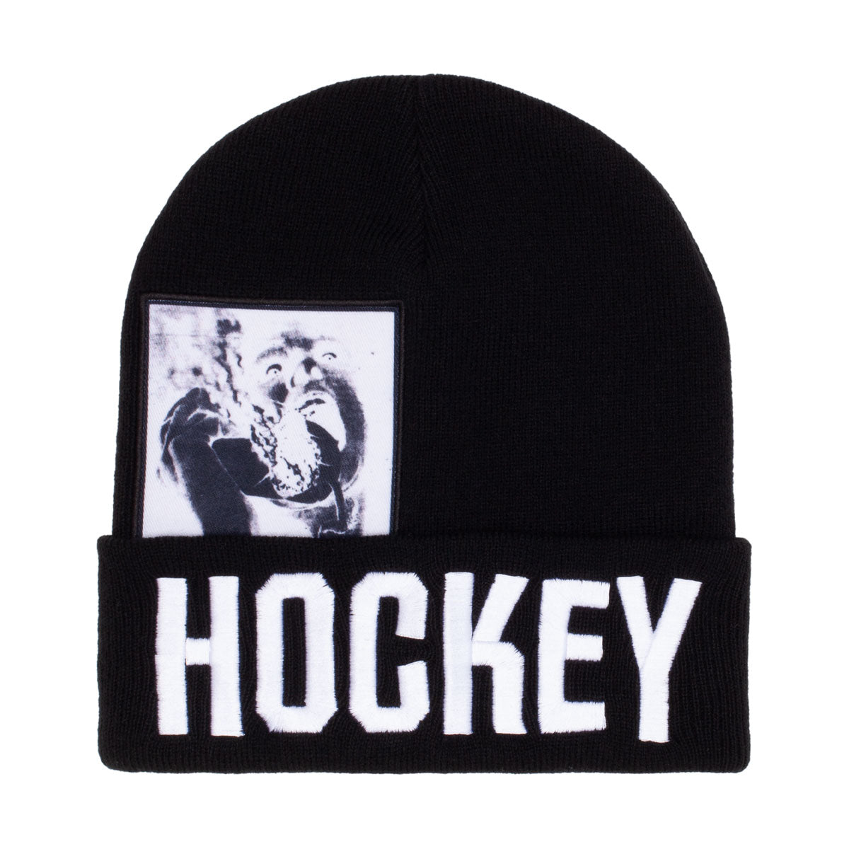 Hockey Serious Warning Beanie - Black image 1