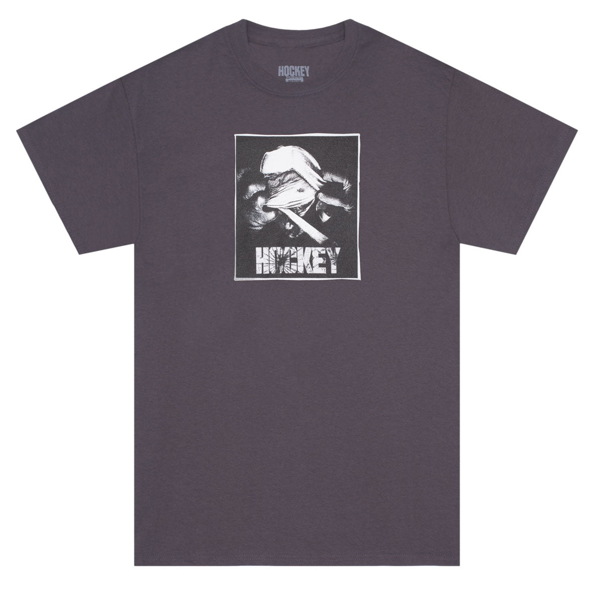 Hockey Shed John T-Shirt - Charcoal image 1