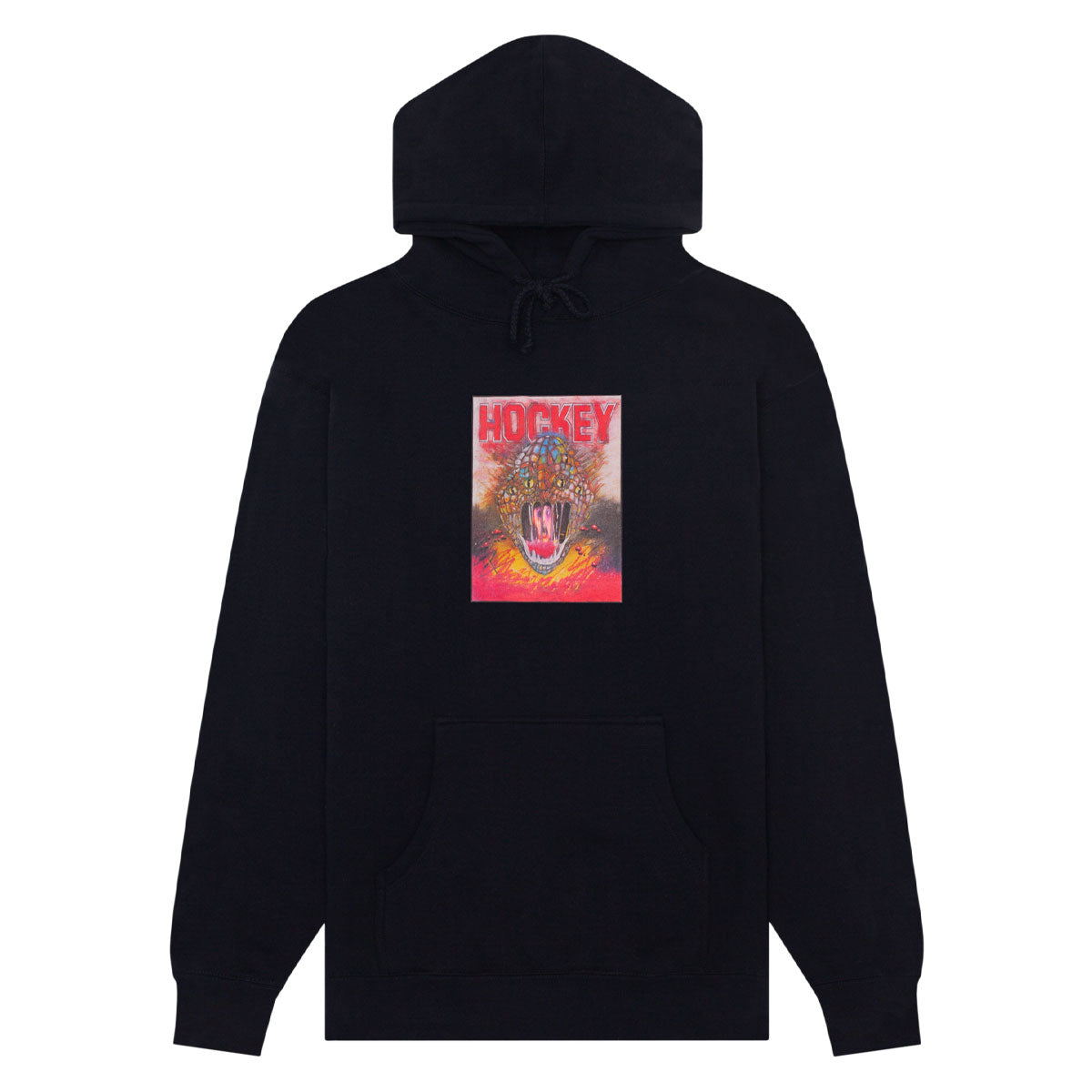 Hockey War On Mice Hoodie - Black image 1