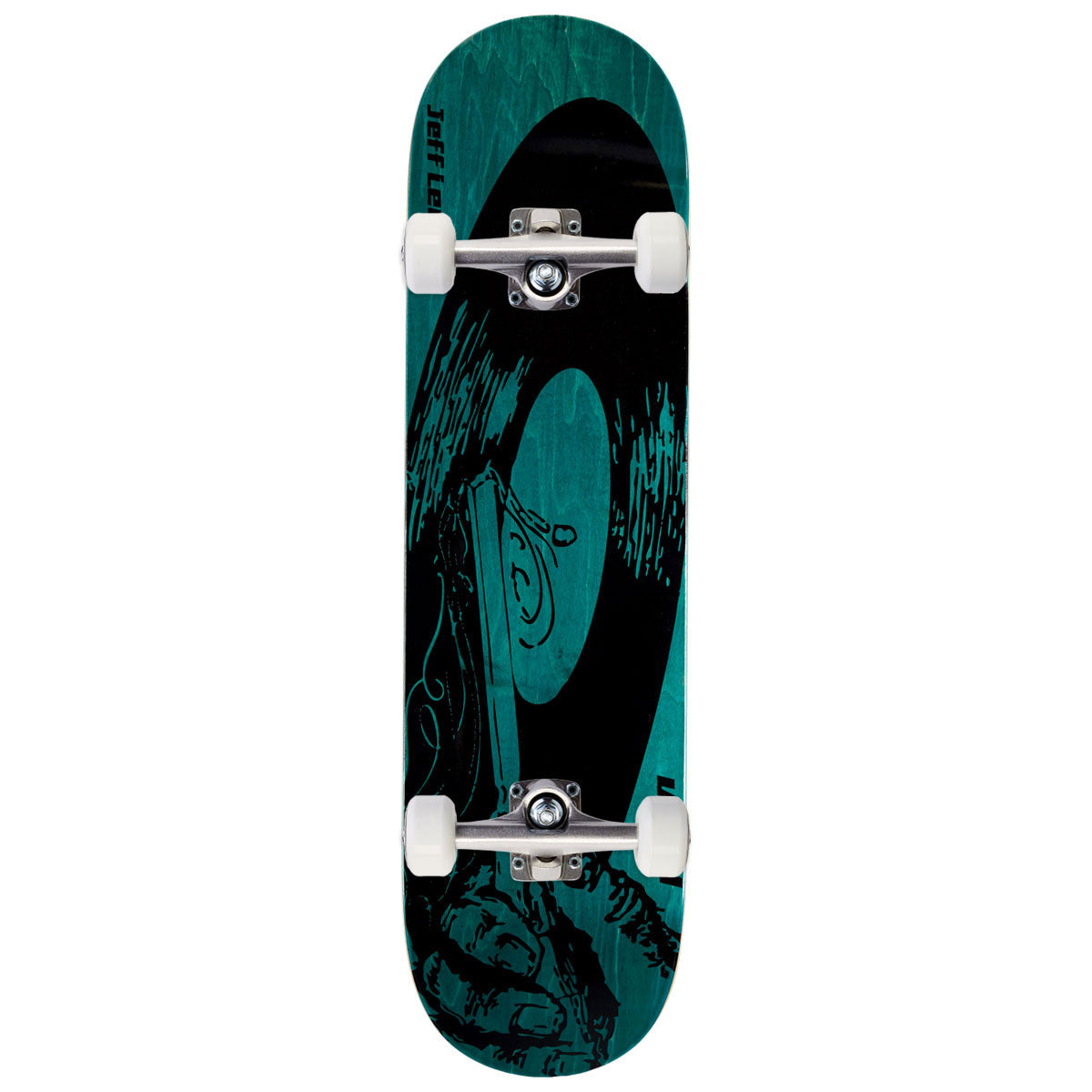 Vinyl Lenoce Record Skateboard Complete - 8.25