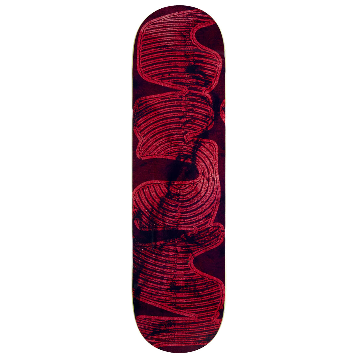 Vinyl Logo Skateboard Deck - Magenta - 8.38